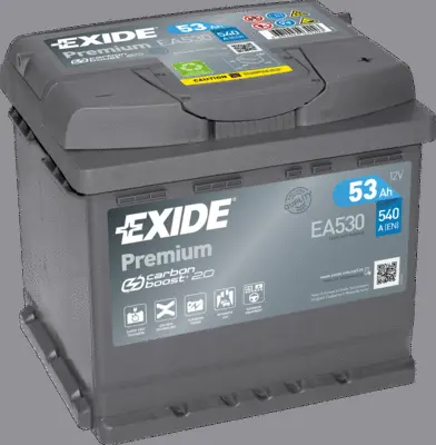 EA530 EXIDE Стартерная аккумуляторная батарея (фото 1)