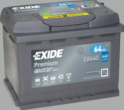EA640 EXIDE Стартерная аккумуляторная батарея (фото 1)