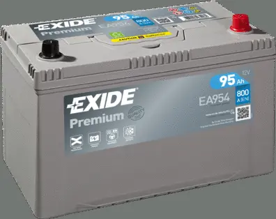 EA954 EXIDE Стартерная аккумуляторная батарея (фото 1)