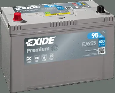 EA955 EXIDE Стартерная аккумуляторная батарея (фото 1)