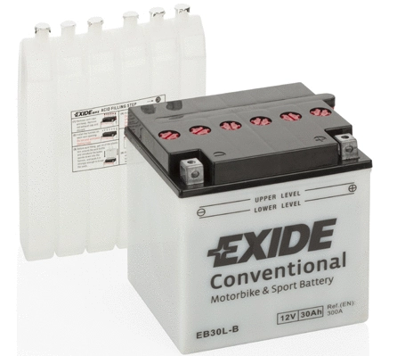 EB30L-B EXIDE Стартерная аккумуляторная батарея (фото 2)