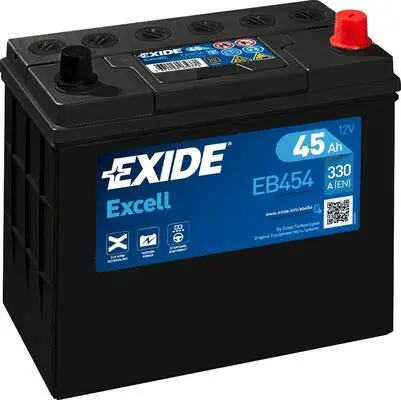 EB454 EXIDE Стартерная аккумуляторная батарея (фото 1)