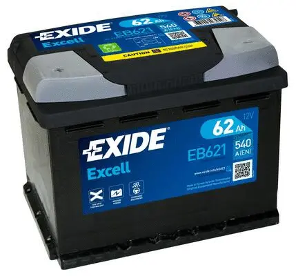 EB621 EXIDE Стартерная аккумуляторная батарея (фото 1)