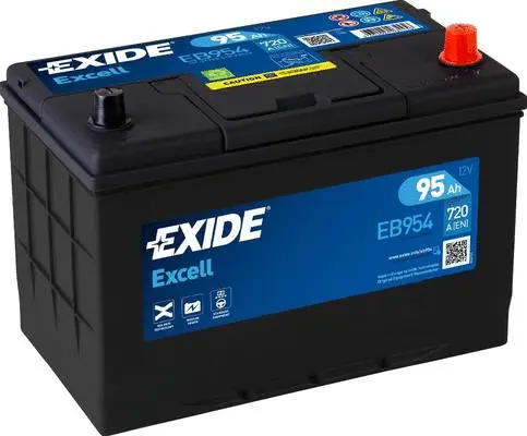 EB954 EXIDE Стартерная аккумуляторная батарея (фото 1)