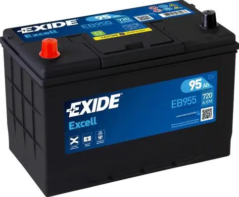 EB955 EXIDE Стартерная аккумуляторная батарея (фото 1)
