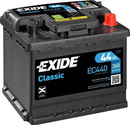 EC440 EXIDE Стартерная аккумуляторная батарея (фото 2)