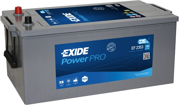 EF2353 EXIDE Стартерная аккумуляторная батарея (фото 2)
