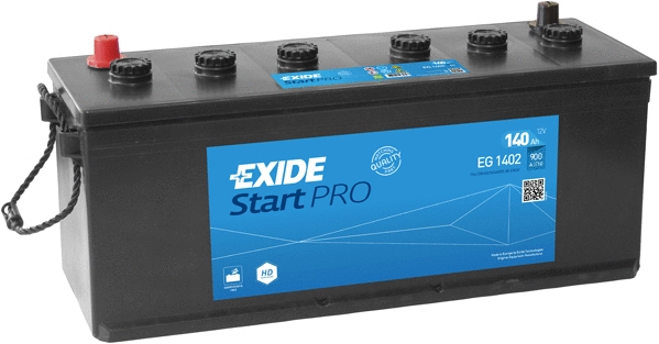 EG1402 EXIDE Стартерная аккумуляторная батарея (фото 2)