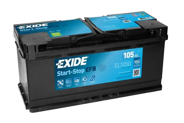 EL1050 EXIDE Стартерная аккумуляторная батарея (фото 1)