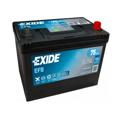 EL754 EXIDE Стартерная аккумуляторная батарея (фото 1)