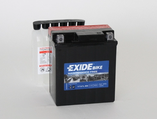 ETX7L-BS EXIDE Стартерная аккумуляторная батарея (фото 2)