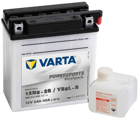 505012003A514 VARTA Стартерная аккумуляторная батарея (фото 1)