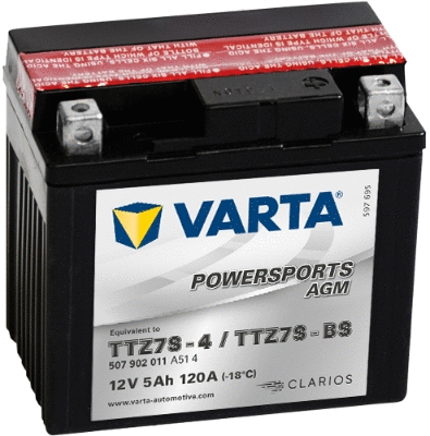 507902011A514 VARTA Стартерная аккумуляторная батарея (фото 1)