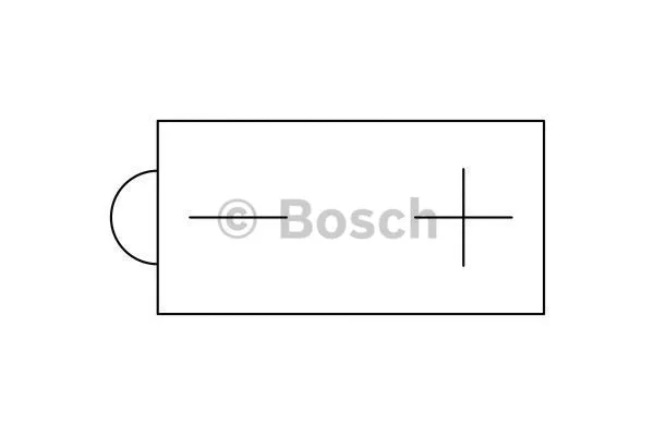 0 092 M40 400 BOSCH Стартерная аккумуляторная батарея (фото 2)