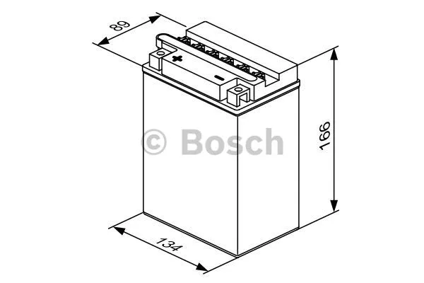 0 092 M4F 350 BOSCH Стартерная аккумуляторная батарея (фото 6)