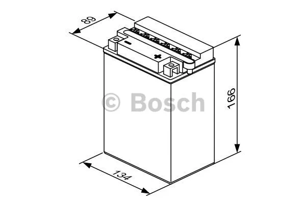 0 092 M4F 360 BOSCH Стартерная аккумуляторная батарея (фото 3)