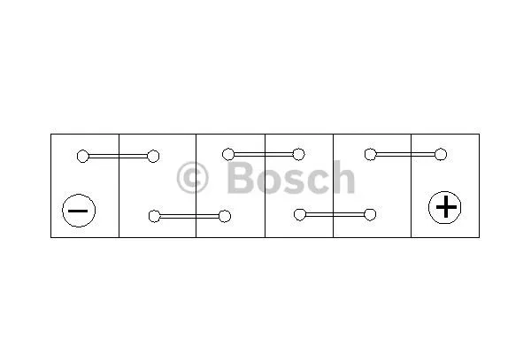 0 092 S30 120 BOSCH Стартерная аккумуляторная батарея (фото 6)