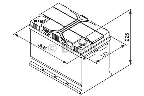 0 092 S40 290 BOSCH Стартерная аккумуляторная батарея (фото 5)