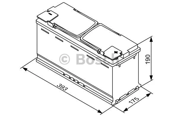 0 092 S5A 150 BOSCH Стартерная аккумуляторная батарея (фото 8)