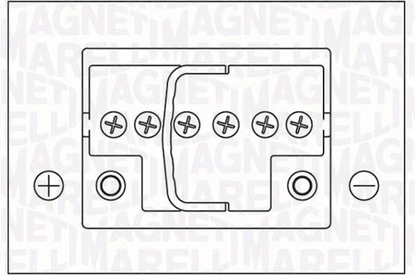 067300270005 MAGNETI MARELLI Стартерная аккумуляторная батарея (фото 1)