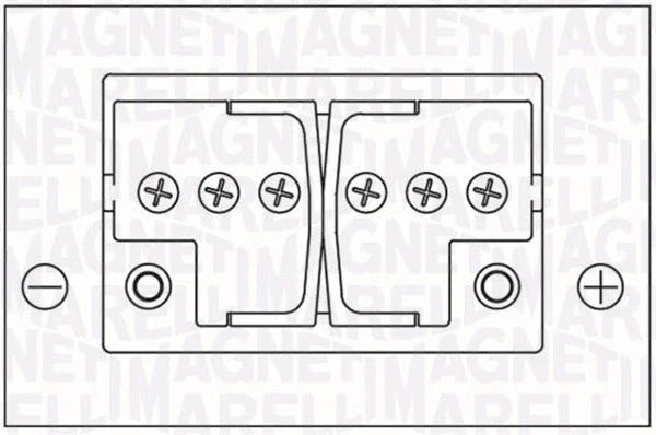 067300290005 MAGNETI MARELLI Стартерная аккумуляторная батарея (фото 1)