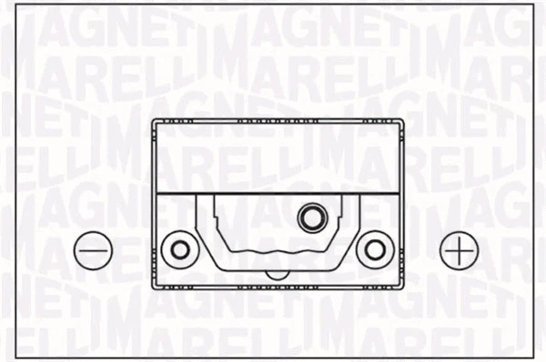 067300400005 MAGNETI MARELLI Стартерная аккумуляторная батарея (фото 1)