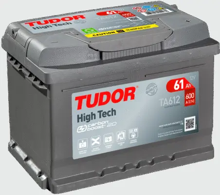 TA612 TUDOR Стартерная аккумуляторная батарея (фото 1)