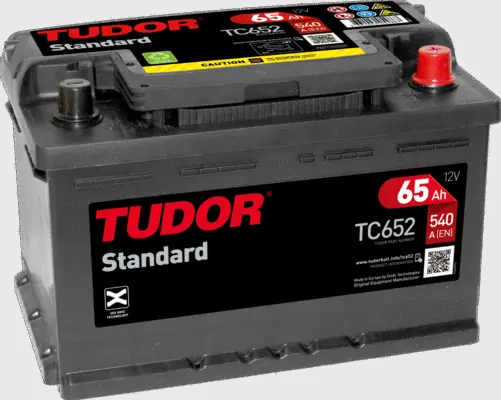 TC652 TUDOR Стартерная аккумуляторная батарея (фото 1)