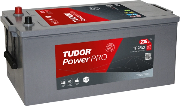 TF2353 TUDOR Стартерная аккумуляторная батарея (фото 2)