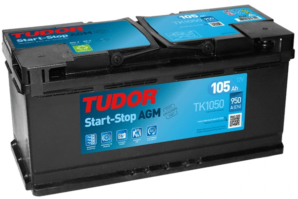 TK1050 TUDOR Стартерная аккумуляторная батарея (фото 2)