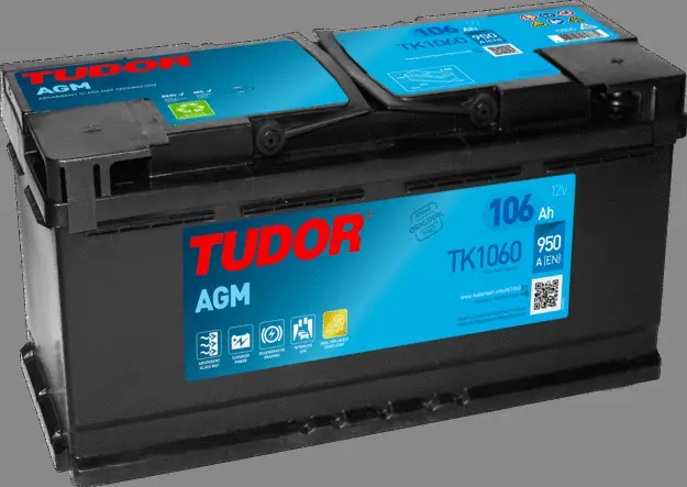 TK1060 TUDOR Стартерная аккумуляторная батарея (фото 1)