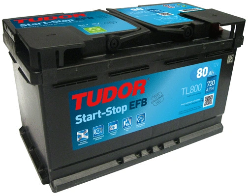 TL800 TUDOR Стартерная аккумуляторная батарея (фото 2)