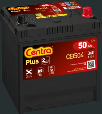 CB455 CENTRA Стартерная аккумуляторная батарея (фото 1)