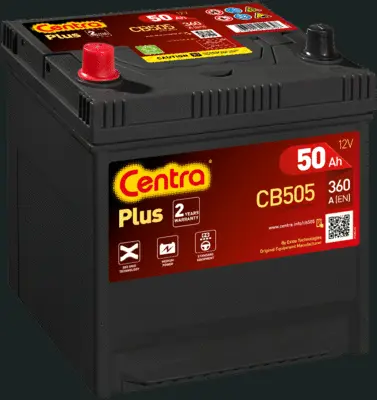 CB505 CENTRA Стартерная аккумуляторная батарея (фото 1)