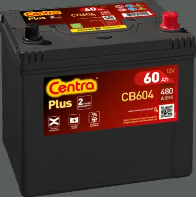 CB604 CENTRA Стартерная аккумуляторная батарея (фото 1)