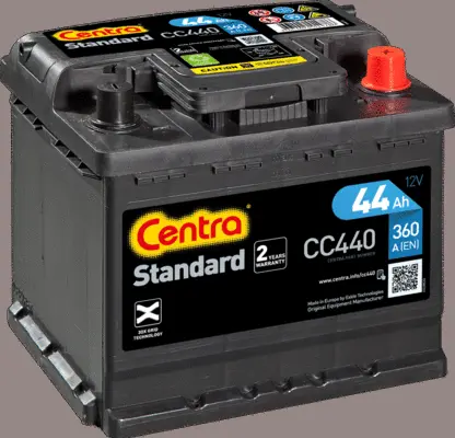 CC440 CENTRA Стартерная аккумуляторная батарея (фото 2)