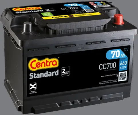 CC700 CENTRA Стартерная аккумуляторная батарея (фото 1)
