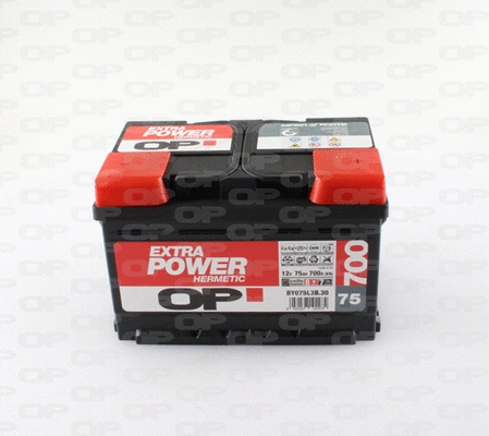 BY075L3B.30 OPEN PARTS Стартерная аккумуляторная батарея (фото 1)