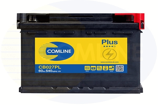 CB027PL COMLINE Стартерная аккумуляторная батарея (фото 1)