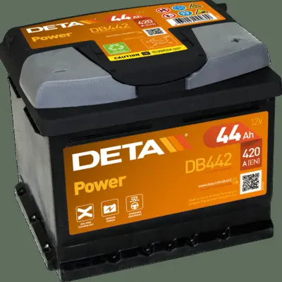 DB442 DETA Стартерная аккумуляторная батарея (фото 1)