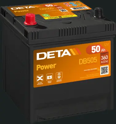 DB505 DETA Стартерная аккумуляторная батарея (фото 1)