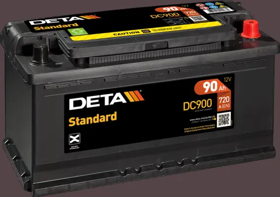 DC900 DETA Стартерная аккумуляторная батарея (фото 2)