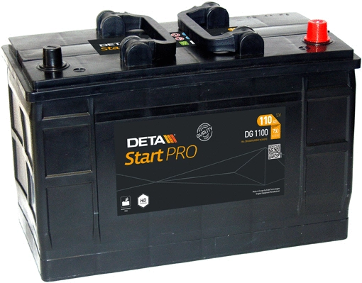 DG1100 DETA Стартерная аккумуляторная батарея (фото 2)