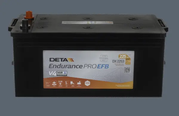 DX2253 DETA Стартерная аккумуляторная батарея (фото 2)