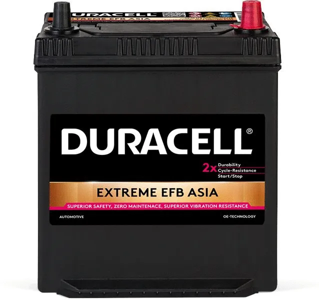 012538150801 DURACELL Стартерная аккумуляторная батарея (фото 1)