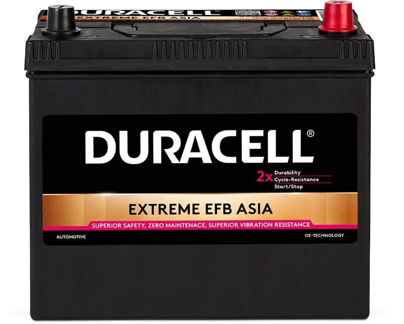 012555150801 DURACELL Стартерная аккумуляторная батарея (фото 1)