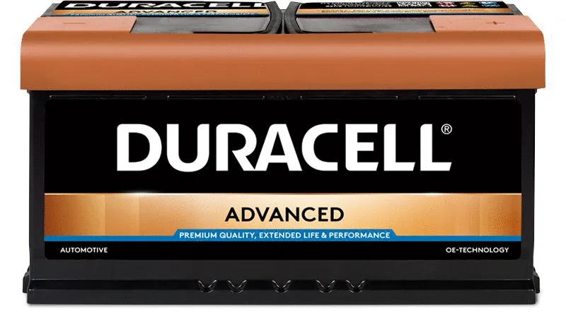 013595330801 DURACELL Стартерная аккумуляторная батарея (фото 1)