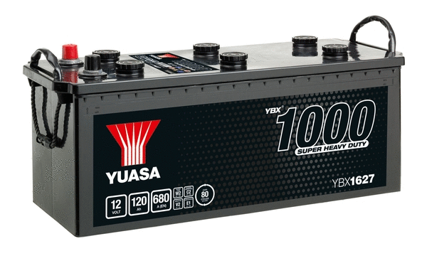 YBX1627 YUASA Стартерная аккумуляторная батарея (фото 1)