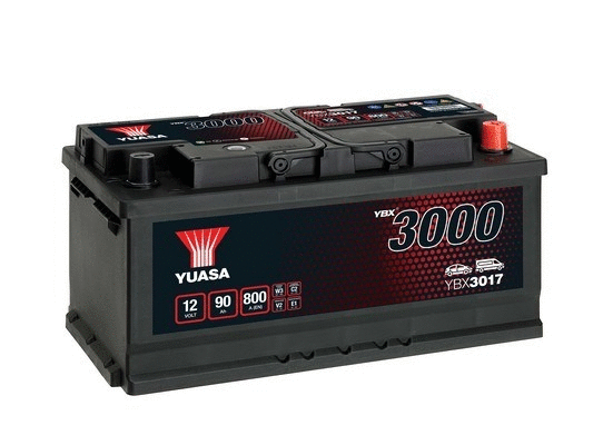 YBX3017 YUASA Стартерная аккумуляторная батарея (фото 1)