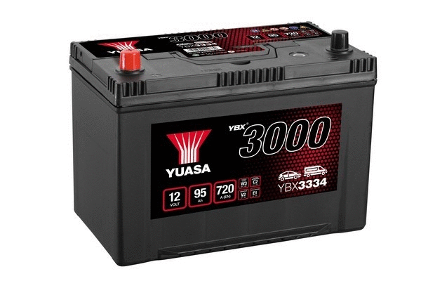 YBX3334 YUASA Стартерная аккумуляторная батарея (фото 1)